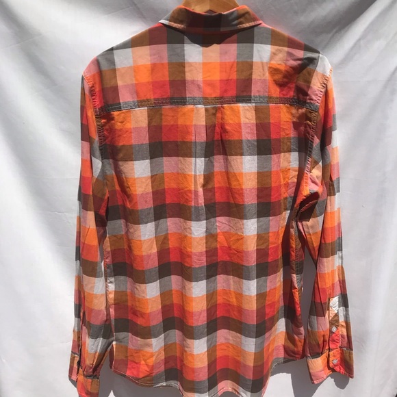 Vurt Button Up Checkered Long Sleeve Shirt XL - Picture 2 of 11
